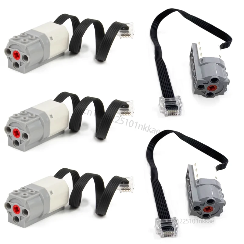 Technical  Wedo Medium Motor 45303 Motor for 45300 Set Robotics Technical Scratch 3.0 School Education Building Block DIY Brick