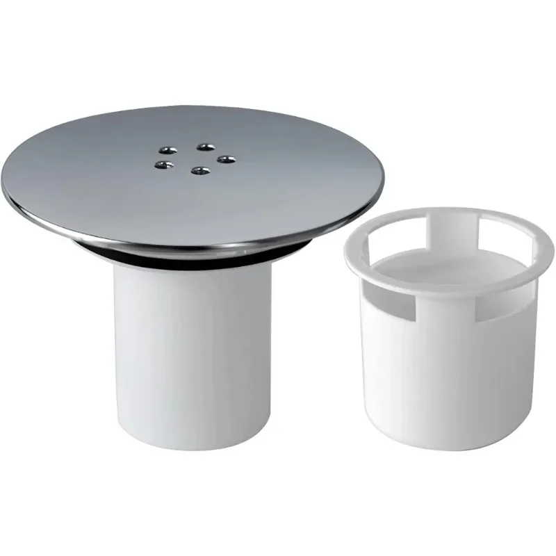 

1Pcs Hot Sale Replacement of Shower Drain Cover, Chrome Plated Shower Trap Cover, Shower Drain Cover, 90mm/115mm, Detachable