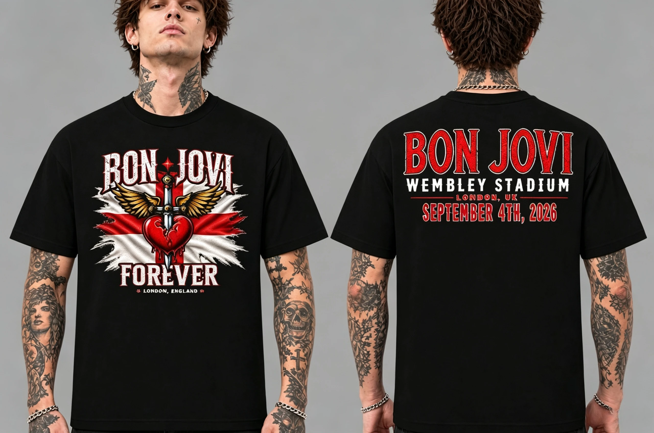 Bon Jovi London Wembley Stadiu - огляд і ціна Street Fashion London