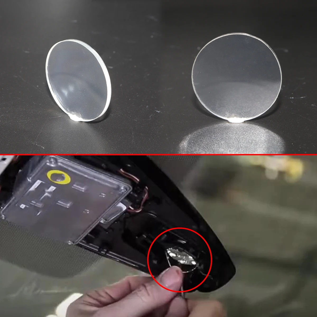 

Rain Light Sensor Gel Pad for Audi A1 2011 2014-2015 Adhesive Film Silicone Cushion Windscreen Chip RepairKit Multi-Purpose Tape