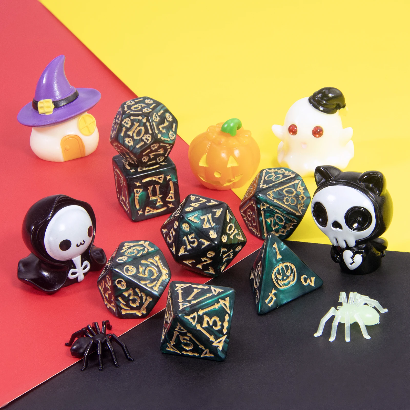 Dadi a tema Halloween - Set di - Board Game Dnd recensione e prezzo