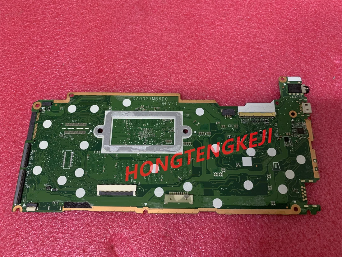 Used Genuine L70808-001 DA00G7MB6D0 w N4000 CPU 4GB RAM 32GeMMC Motherboard for HP Chromebook 12b-CA TPN-Q228 Laptop NoteBook PC