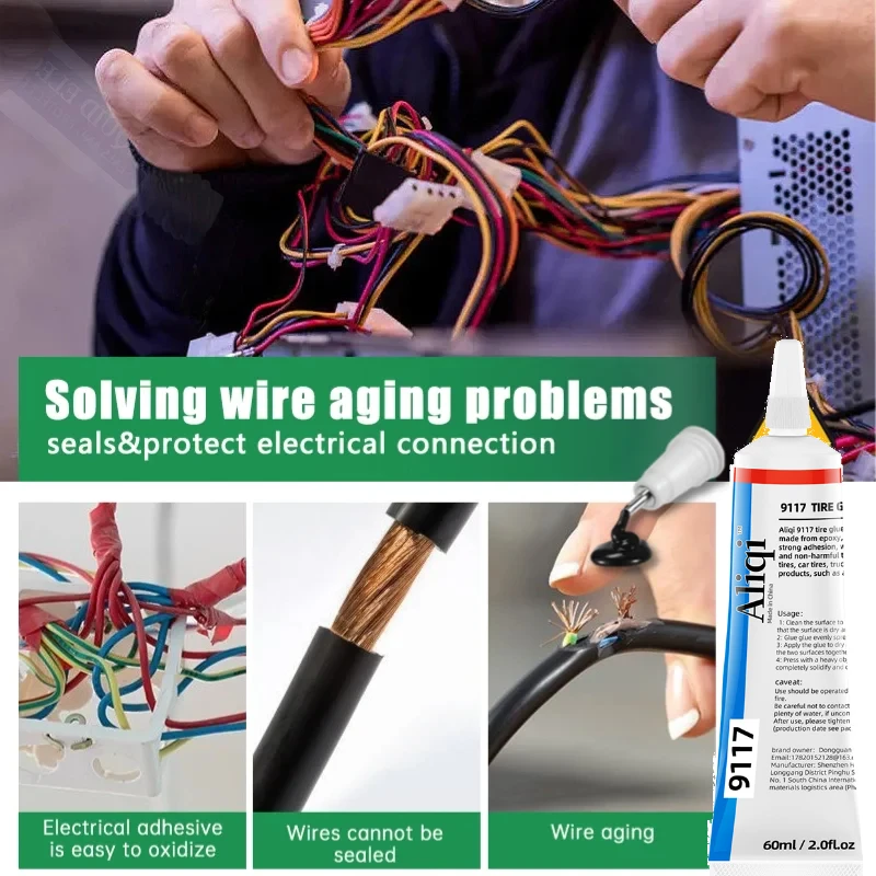 الشريط الكهربائي السائل مطاط مقاوم للماء سلك كابل عازل معطف الغراء العزل المواد اللاصقة السدادة المنزل إصلاح خط الغراء #6