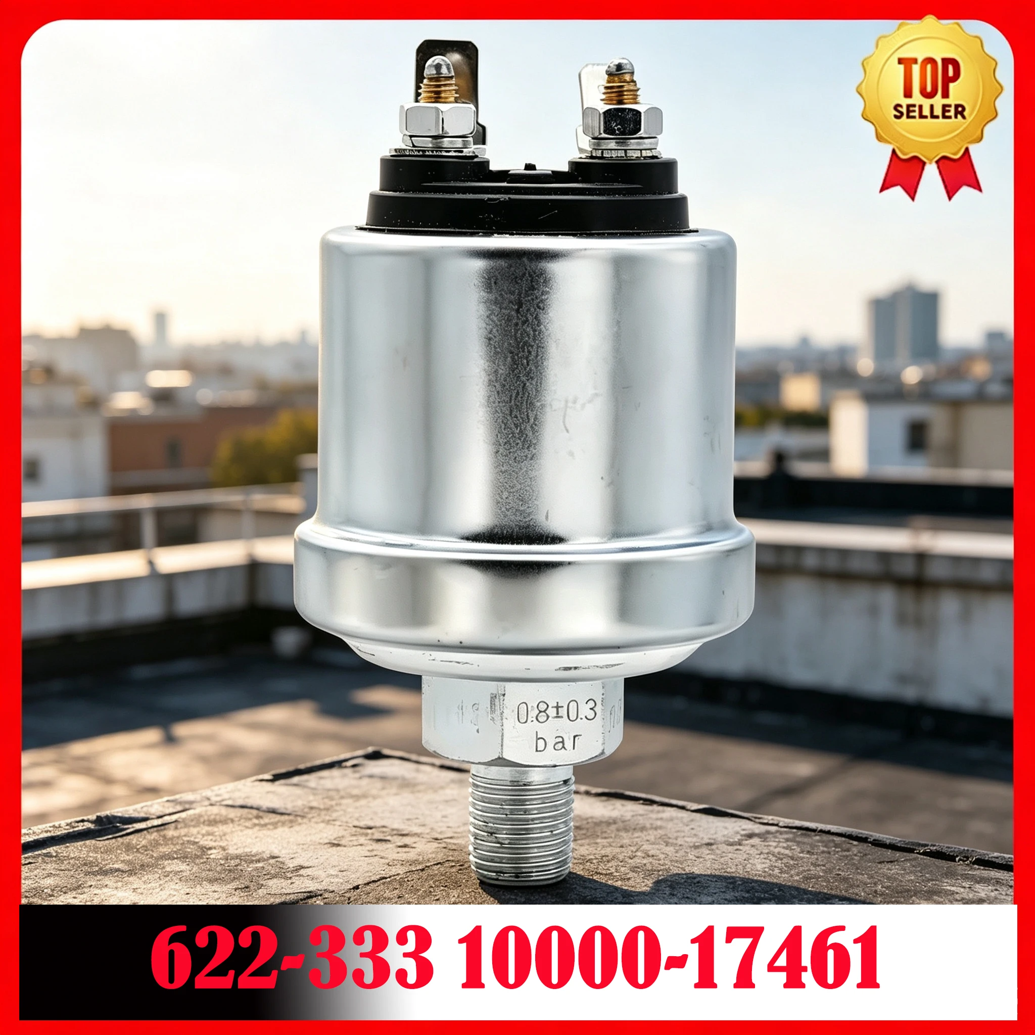 0-10 Bar Oil Pressure Switch Sensor 998-676 10000-17461 622-333 for FG Wilson Olympian 622-331 622-137 Perkins Engine 403D 404D