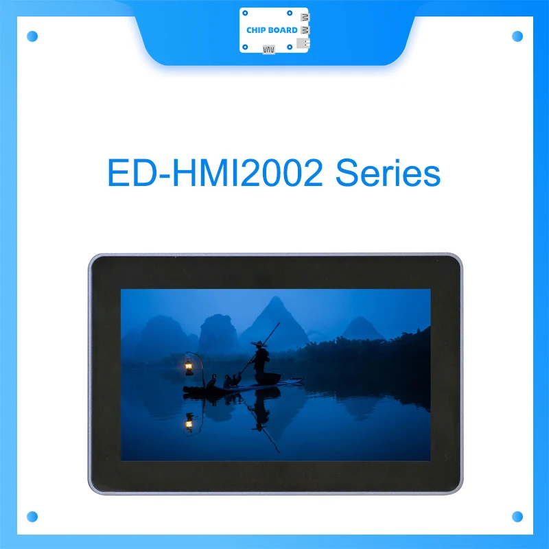 

ED-HMI2002: Entry-Level Industrial Tablet for Raspberry Pi 4+ with Touch Display