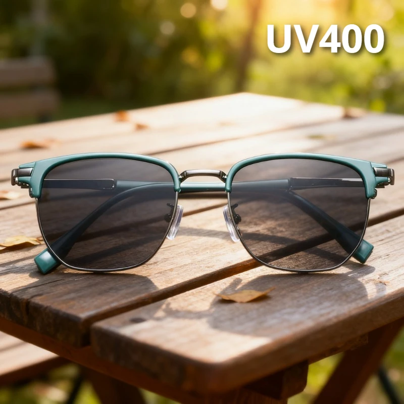 

New Retro Metal Square Sunglasses Classic Driving Shades and UV Protection Eyewear Fashionable Street Style Accessories