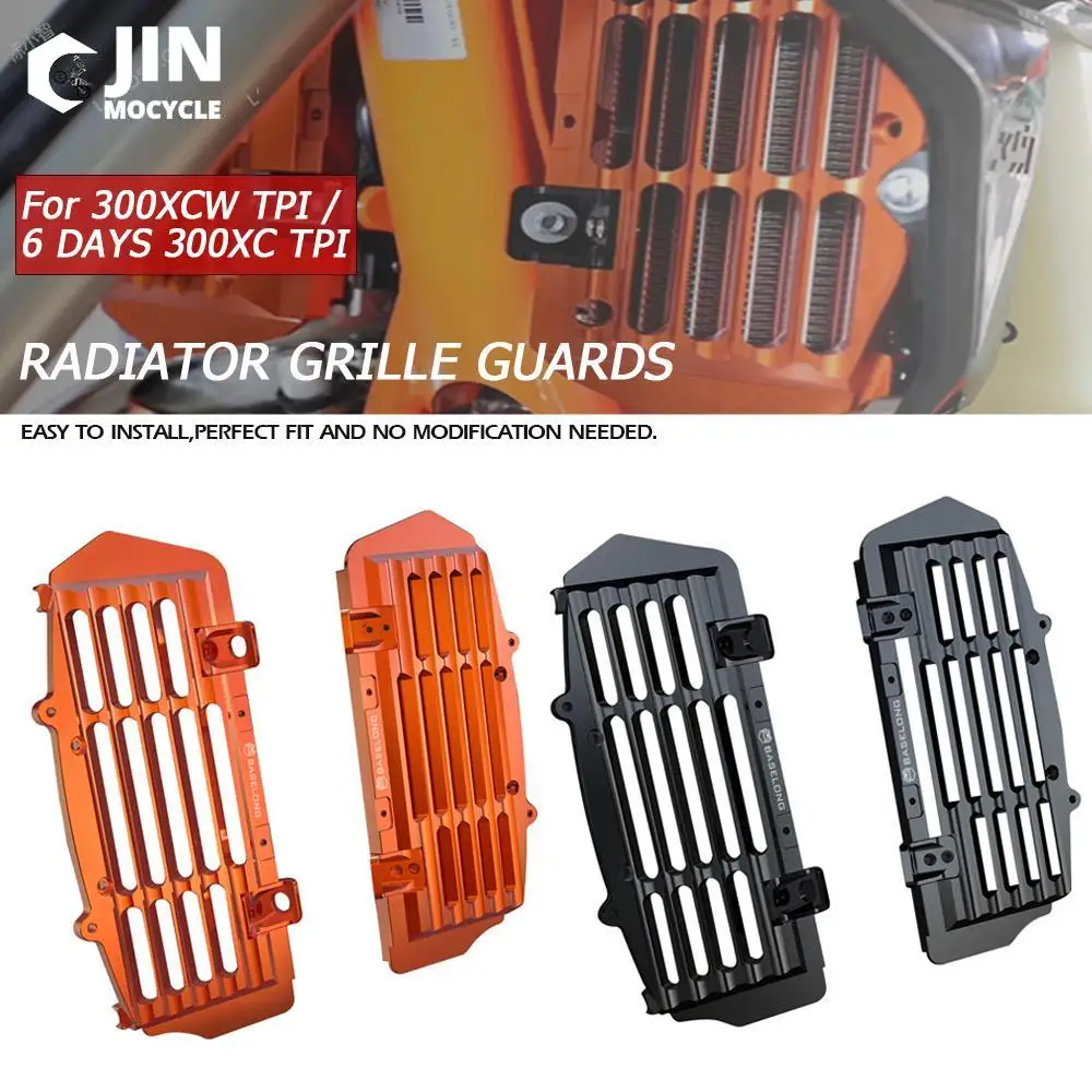 

CNC Dirt Bike Radiator Grille Guard Cover Accessories For K-T-M 300XCW TPI 300 XCW TPI SIX DAYS 300XC TPI 2019 20-2021 2022 2023