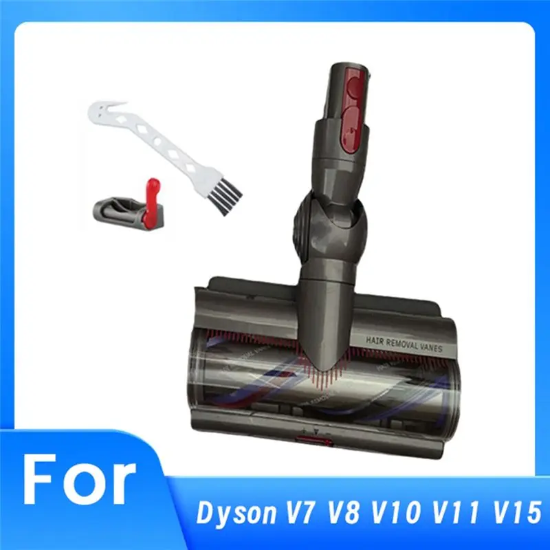 

AEB1-Quick-Release Direct Drive Brush Head For Dyson V7/V8/V10/V11/V15 Vacuum Attachments With Switch Lock For Hardwood Floor