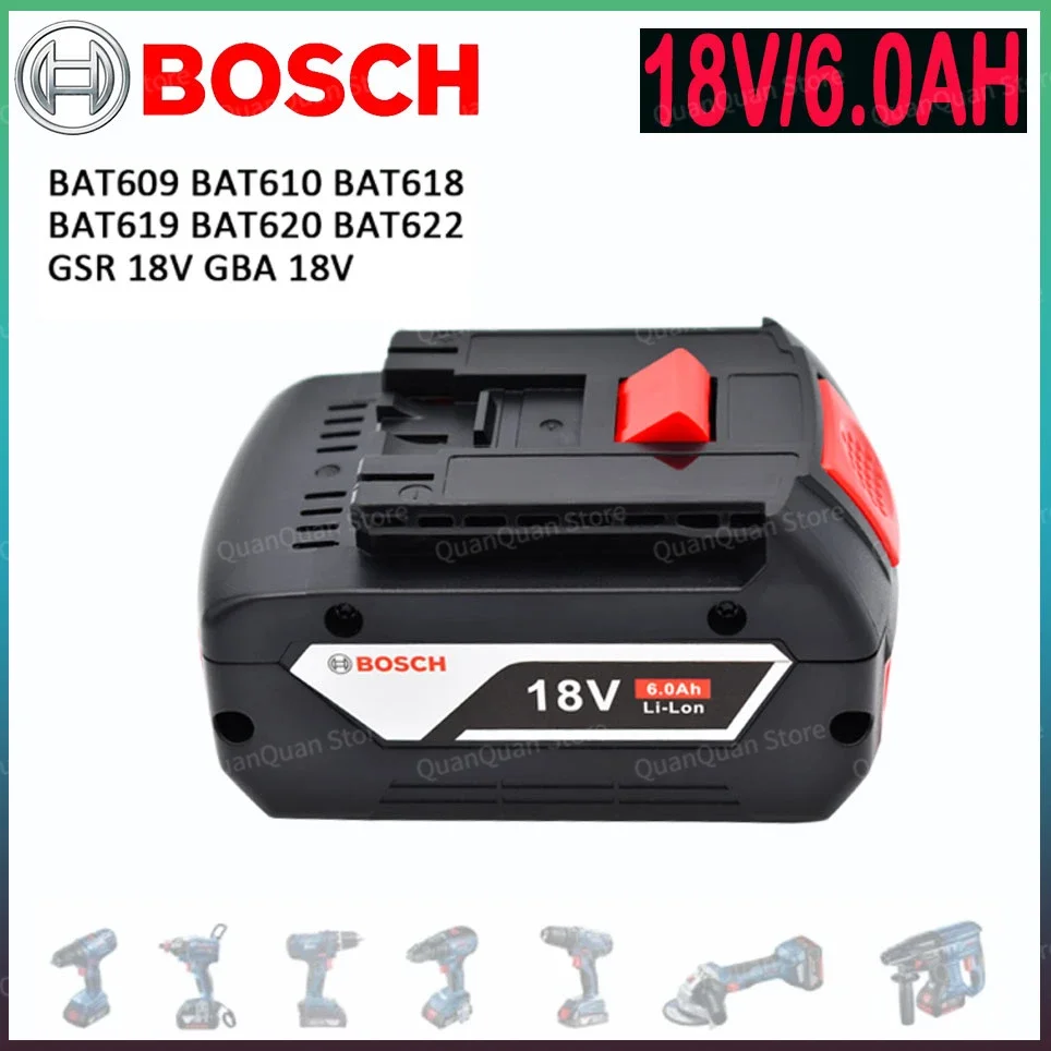 

100% Оригинальный аккумулятор 18 в для Bosch GBA 18 в 17618 а/ч Lithium-BAT609 BAT610G BAT618 BAT618G-01