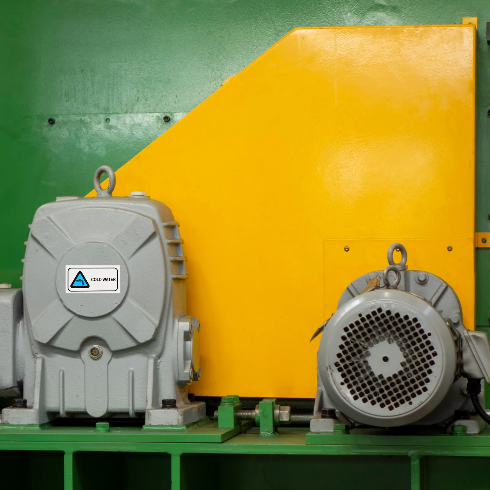 ملصقات المياه الباردة ملصقات مقاومة للماء للأنابيب للاستخدام الطبي الصناعي علامة مؤشر واضحة أنبوب صنابير الحمام المطبخ #4