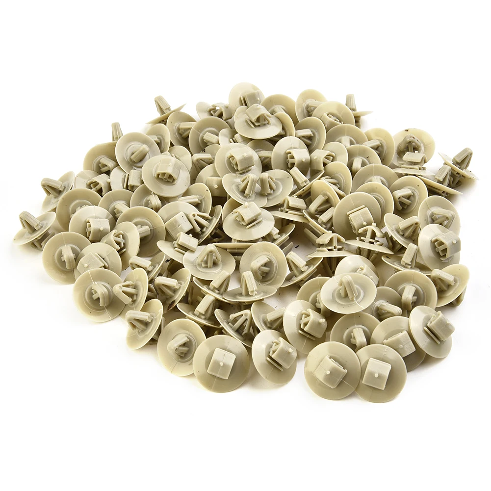 100Pcs Side Moulding Lower Protection Door Trim Clips For Trafic Master For Fixing The Exterior Door Mouldings And Bump