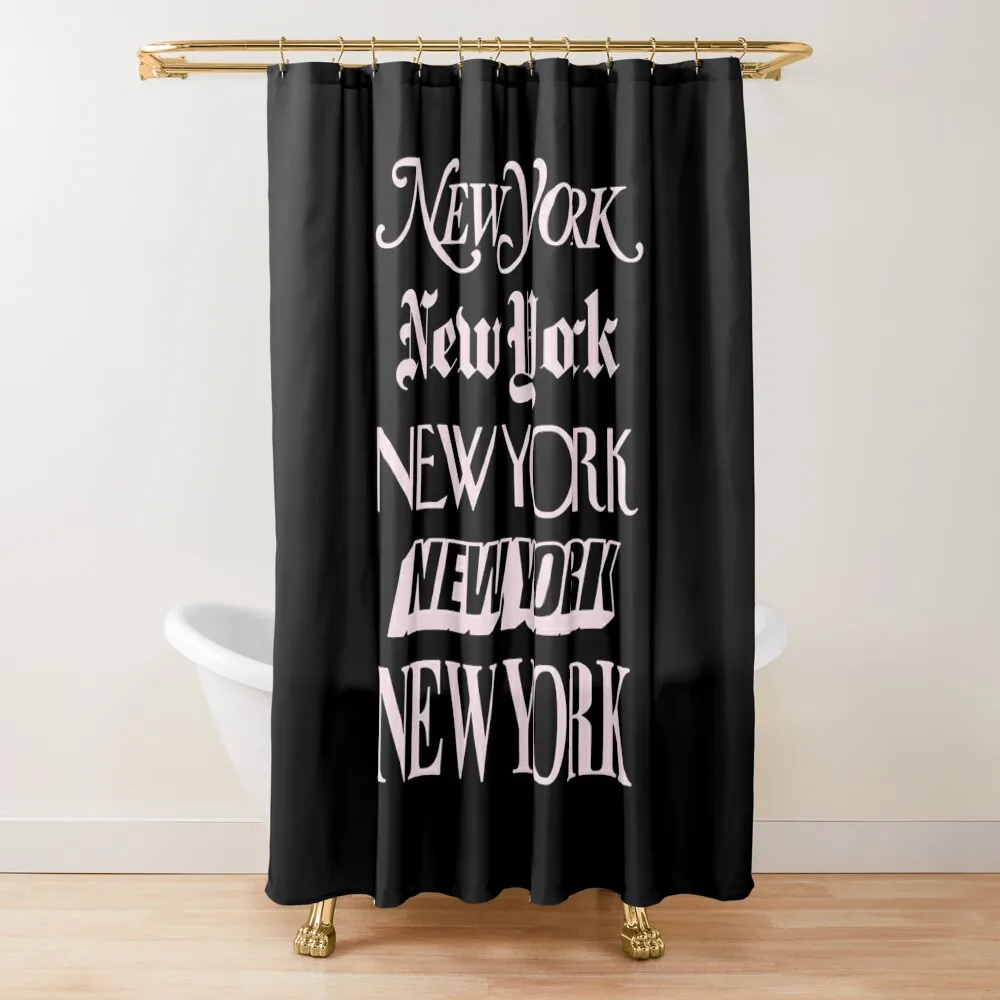 

New York Shower Curtain Shower For Bathrooms Bathtub Bathroom Deco Window Curtain