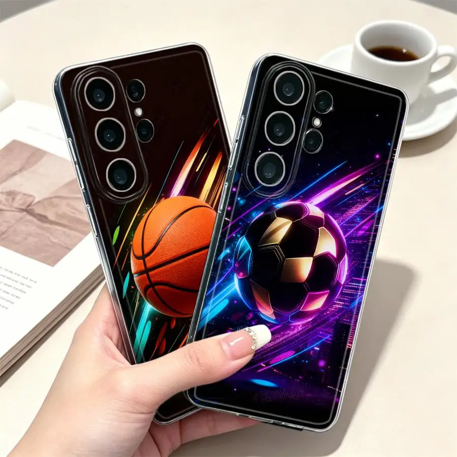 Basketball Cool Case for Samsung Galaxy S26 S20 Plus S24 S22 FE S21 Note 20 Ultra 10 S25 Edge S23 Ultra Phone Cover