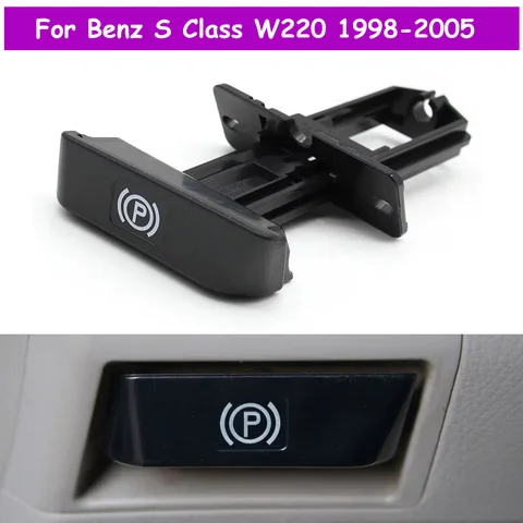 LHD RHD 자동차 핸드 브레이크 주차 스위치 레버 릴리스 핸들, 메르세데스 벤츠 S 클래스 W220 S350 S500 S600 1998-2005 2204270320 LHD RHD 자동차 핸드 브레이크 주차 스위치 레버 릴리스 핸들, 메르세데스 벤츠 S 클래스 W220 S350 S500 S600 1998-2005 2204270320