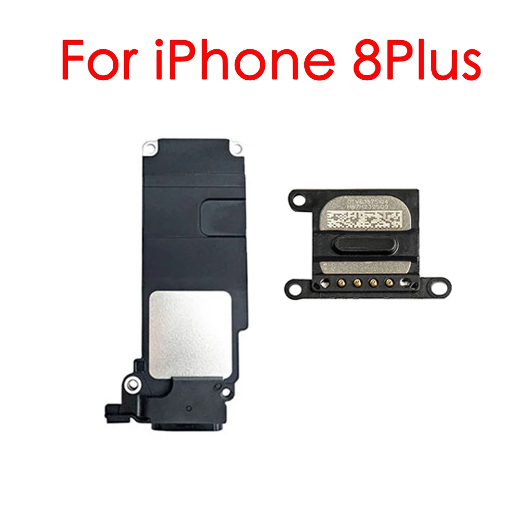 Loud Speaker For iPhone 6 6P 6S 7 7P 8 Plus X Bottom Buzzer Sound Ringer Ringtone + Ear Piece Speaker Replacement