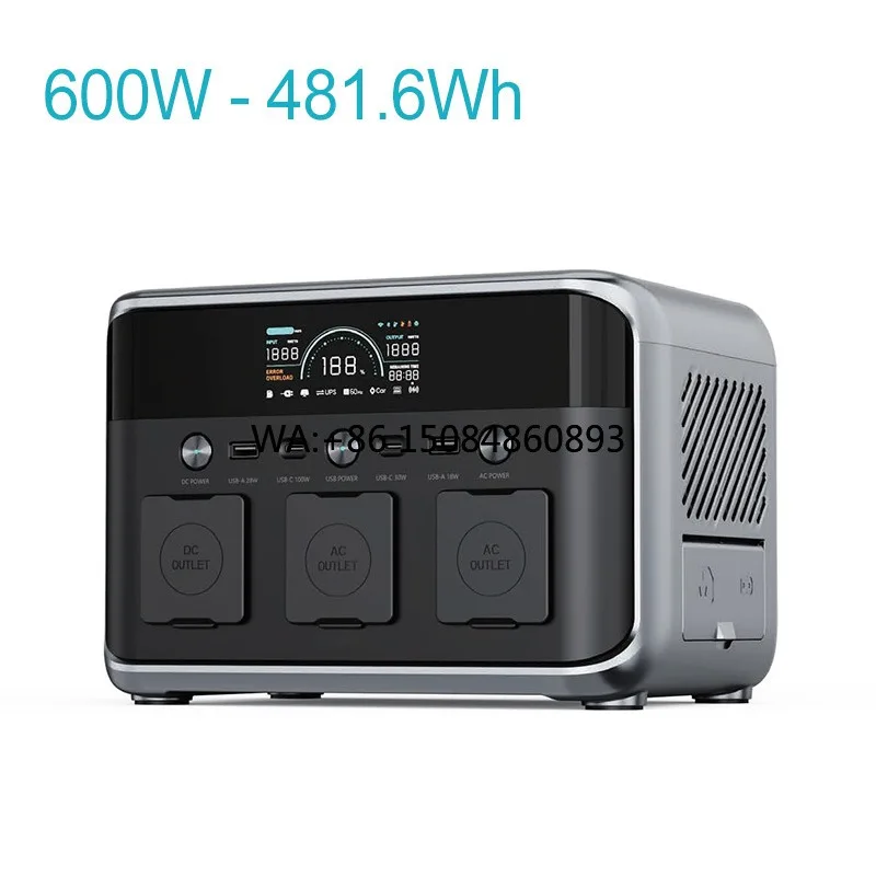 Solar balcony power generation600W-2400W Expandable Solar Generator Balcony Solar System LiFePO4 Lithium Ion Battery