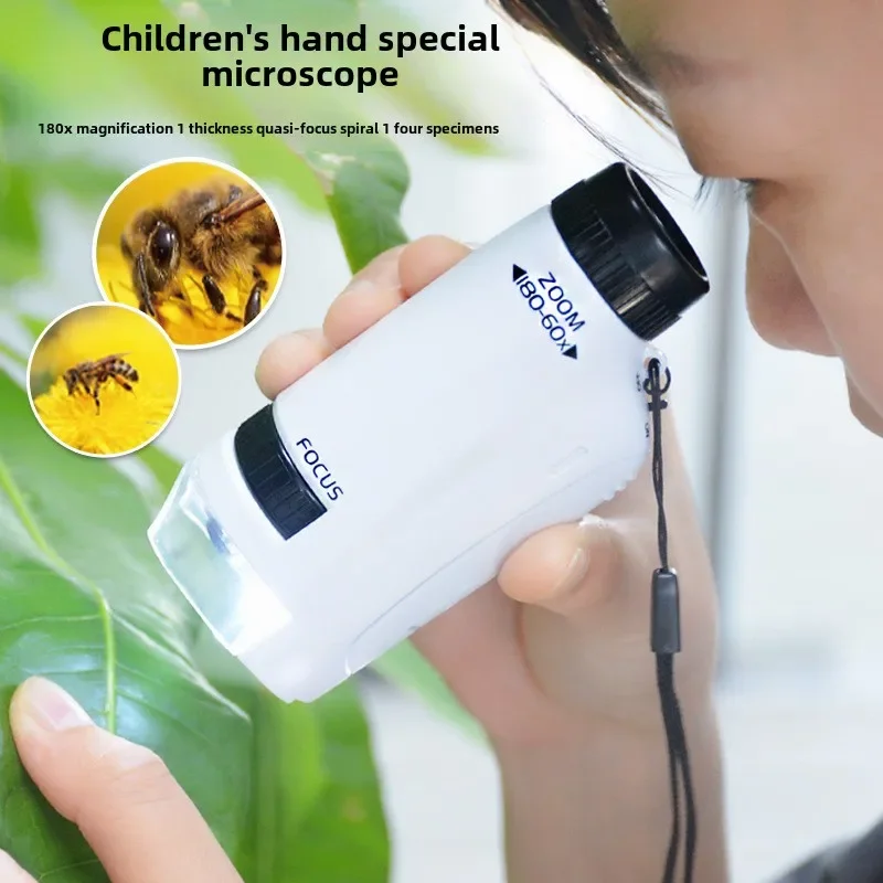 Tools Telescope Digital Microscope Children Magnifying Glass With Led Light Ledlenser Electronic Welding Optical Instruments