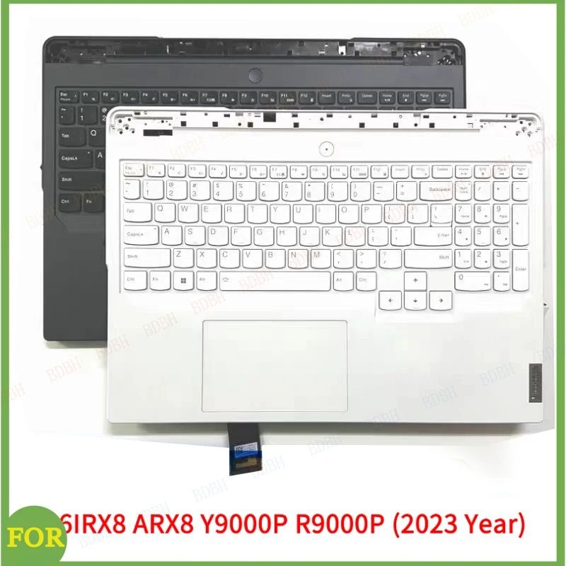 

Новая подставка для рук BDBH для Lenovo Legion Pro 5 16IRX8 ARX8 Y9000P R9000P (2023 год) с белой клавиатурой с подсветкой 5CB1L30890 16 дюймов