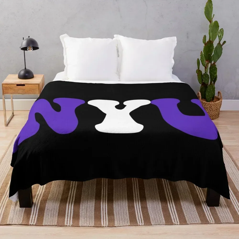 

NYU Throw Blanket Men's Soft Warm Throw Blanket for Couch