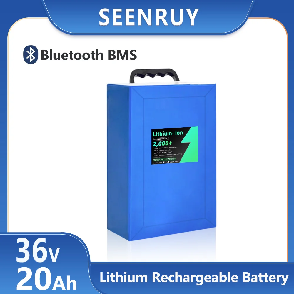 

36V 20AHLi ion Lithium Polymer Battery Pack for 1000W 1500W Motorcycle with 3A Charger