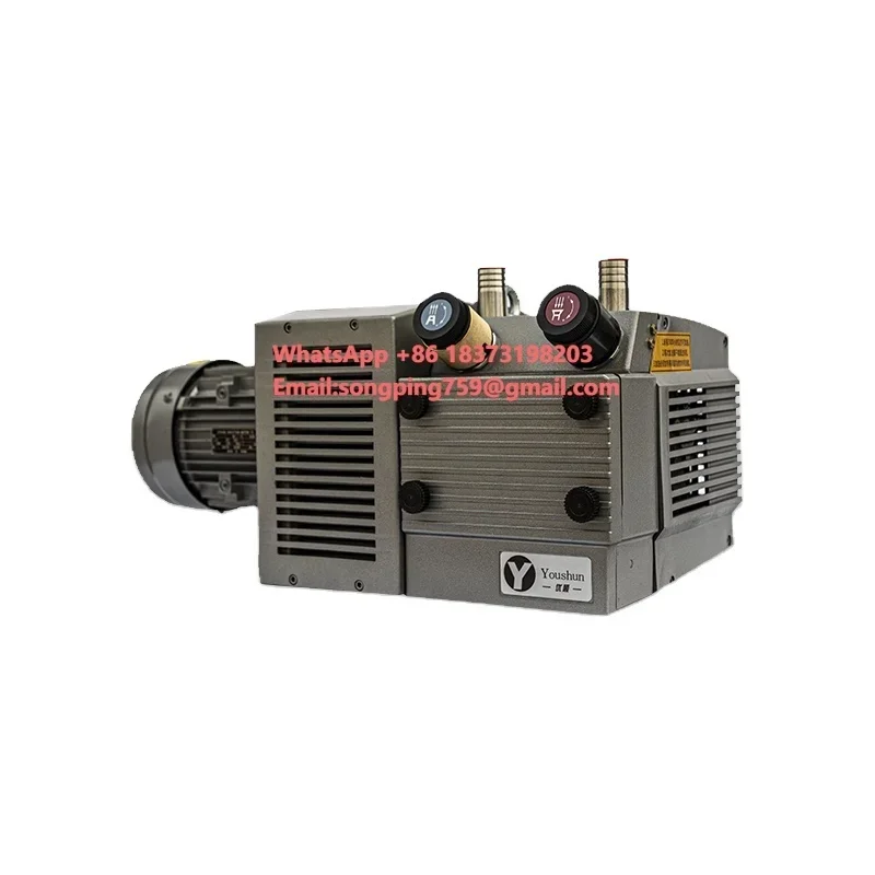 Zhenjiang Customizable 3KW Power 15HP/10HP Horsepower High/Low Pressure Air Dry Rotary Vane Vacuum Pump ZYBW80E 60Hz OEM