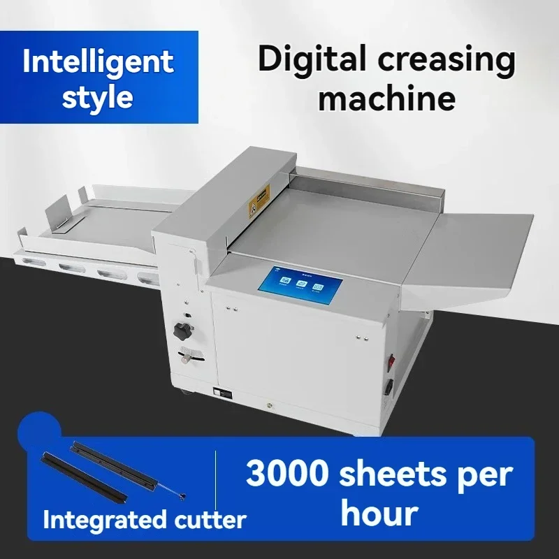 Upgrade 350A Digital Dotted Indentation Machine Cover Creasing Machine A3 Line Folding Machine, Paper Folding Machine