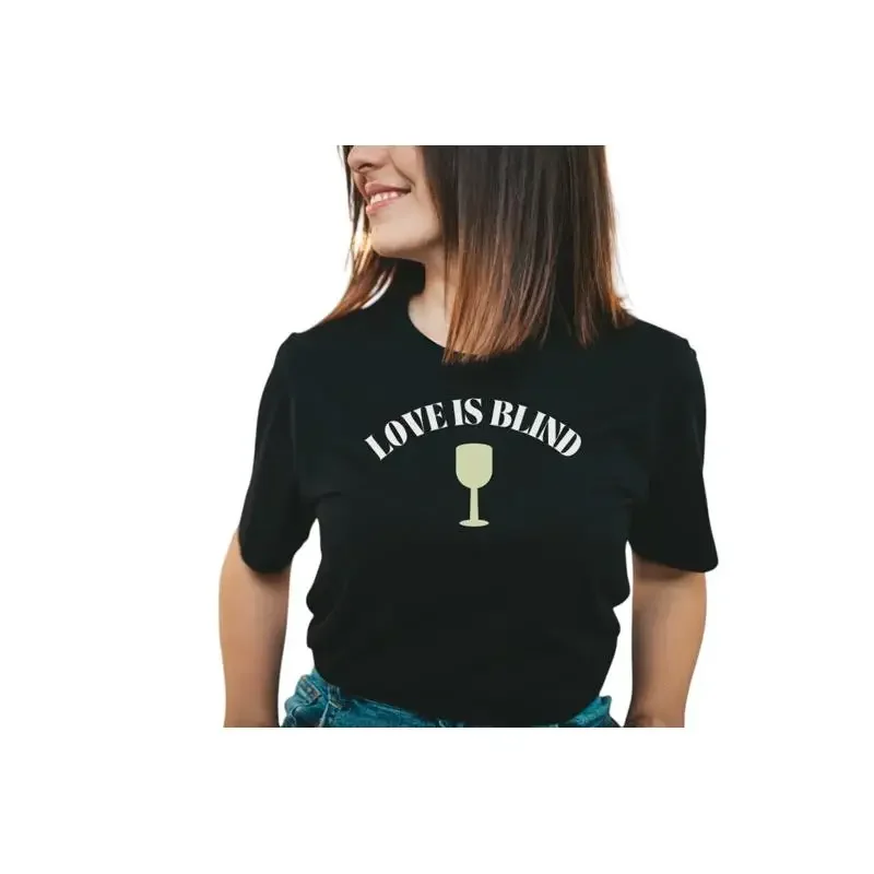 Love Reality Show Gold Goblet T Shirt Li Blind For Streaming Tv Lov
