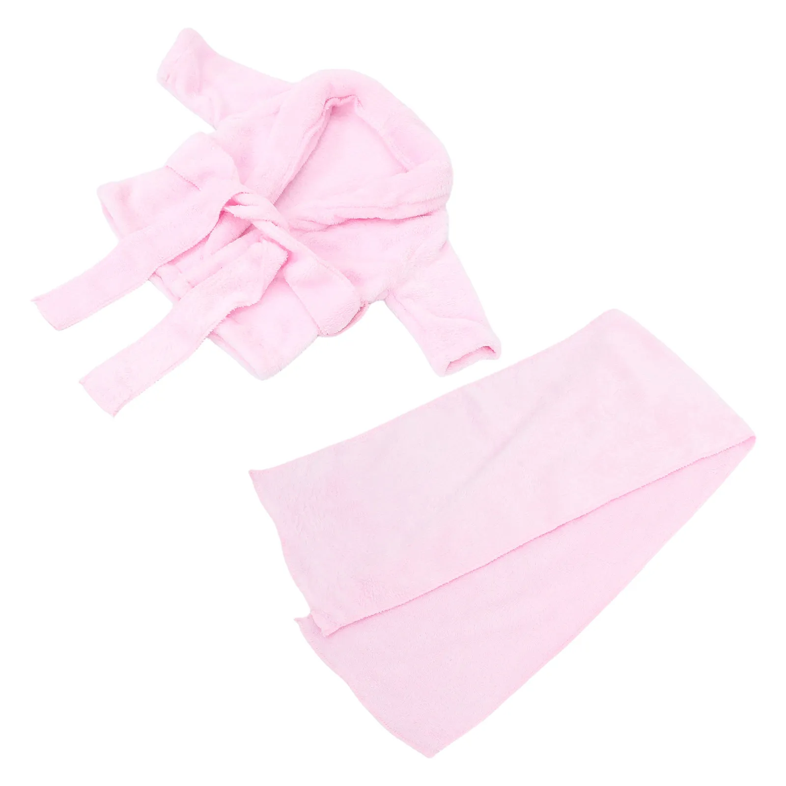 

Newborn Bathrobe Pure Cotton Thickened Baby Photo Bathing Suits White Suitable 0-1 Month Infant Cotton Bathrobe Baby Photo