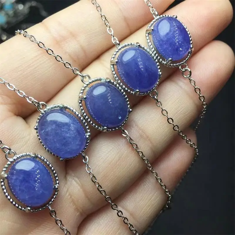 

S925 Natural Tanzanite Bracelet Crystal Healing Fashion Classic Women Jewelry Accessories Exquisite Birthday Present 1pcs