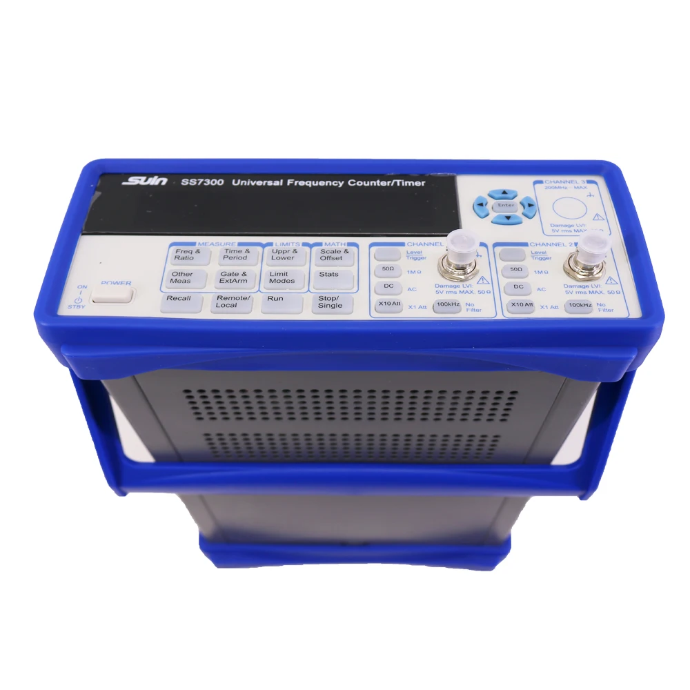 SS7300 Universal Frequency Counter Timer 10 Digits/s 3 Channels with USB and RS-232 Interface