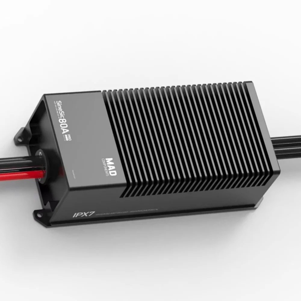 MAD SineSic Pro 80A 400V FOC ESC Brushless Speed Controller for Heavy‑Lift Multirotor eVTOL UAV Drone