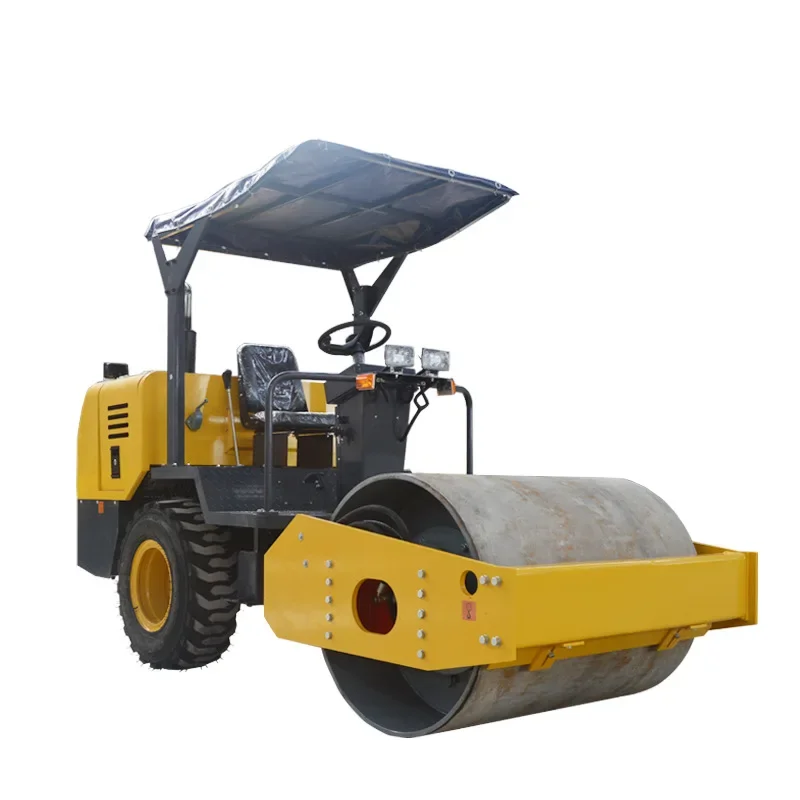 Small road roller ride type compactor 3.5 ton road compactor