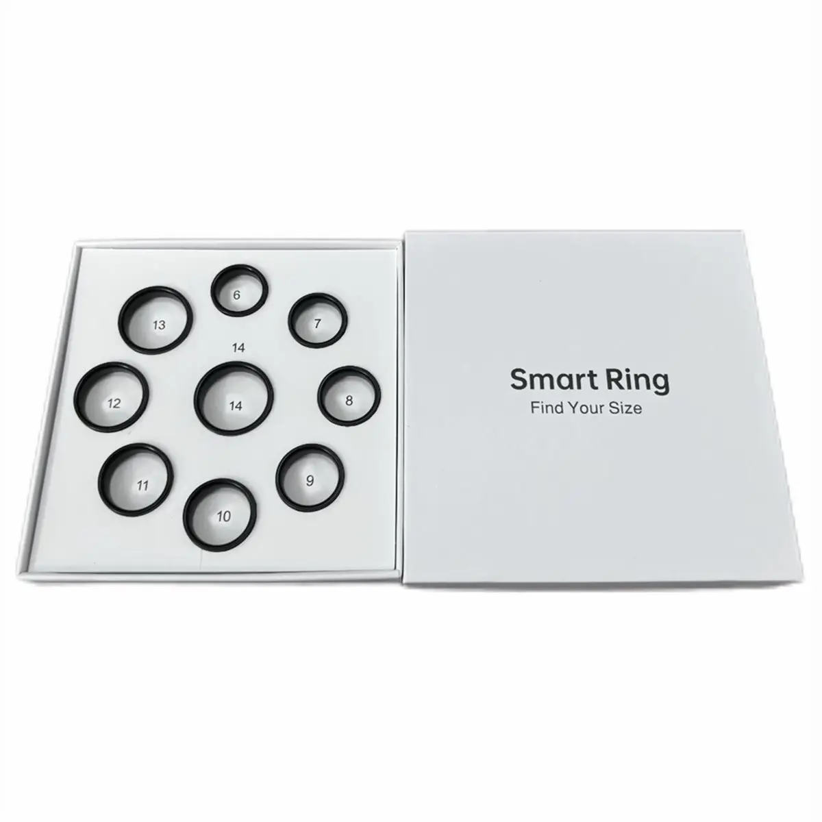 2026 New Tool  Measuring Tool Set, Size 6 to 14 Finger Sizer Kit for RingConn Health Rings