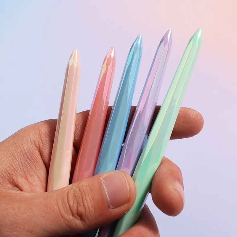 6/9/12/15/18mm Colourful Diamond Gradient Nail Brush Nail Art Brush Line Painting Brushes Crystal Acrylic Thin Liner Drawing Pen
