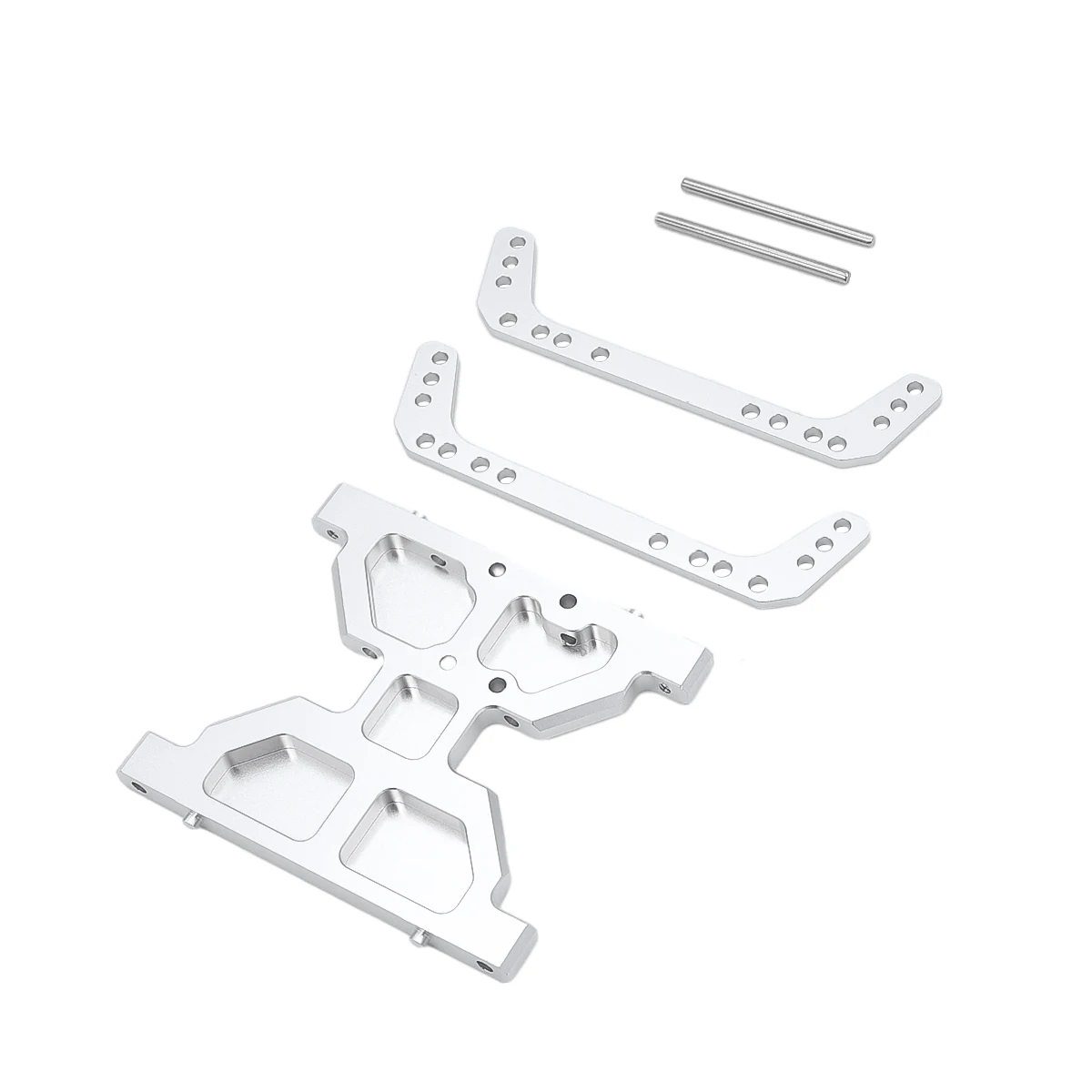 Anodized Aluminum Chassis Skid Plate Metal Transmission Plate For 1/10 RC Crawler Axial Scx10 Capra 1.9 UTB Upgrade Parts