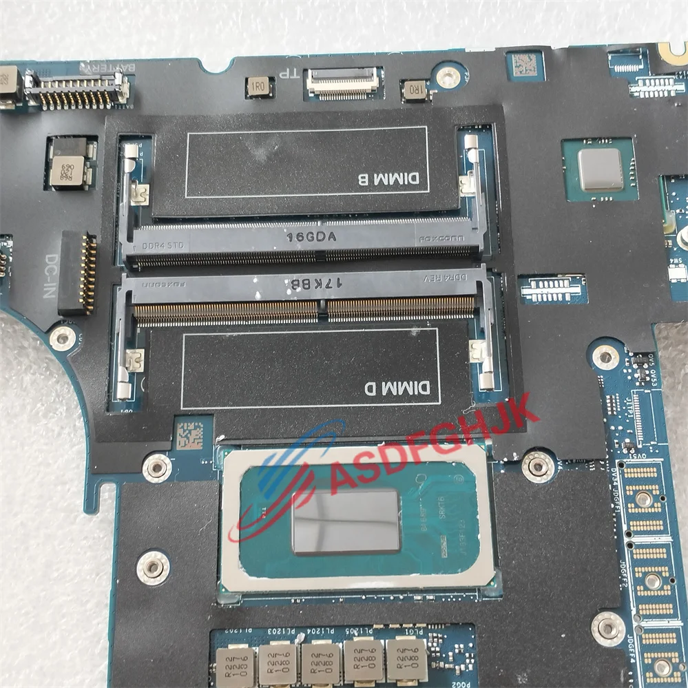 M1DXY 0M1DXY TW-0M1DXY FOR Dell Precision 7560 Series Laptop Motherboard Core i9-11950H 2.6GHz SRKT6 Processor