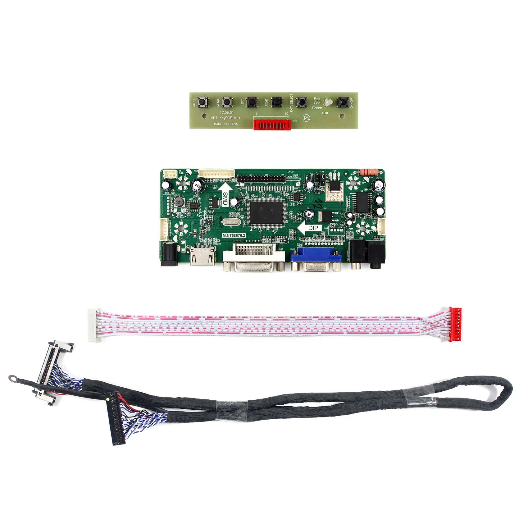 Dvi Vga Audio 30Pin Lvds 1920X1080 Lcd 32 Main Board Lcd Tv Main Board 32 Inch Controller Board for Lcd Screen