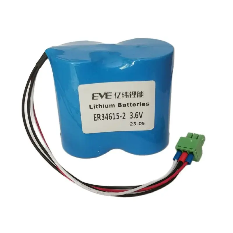 ER34615-2 No.1 D Type 3.6V 3800mAh Water Meter Battery Pack