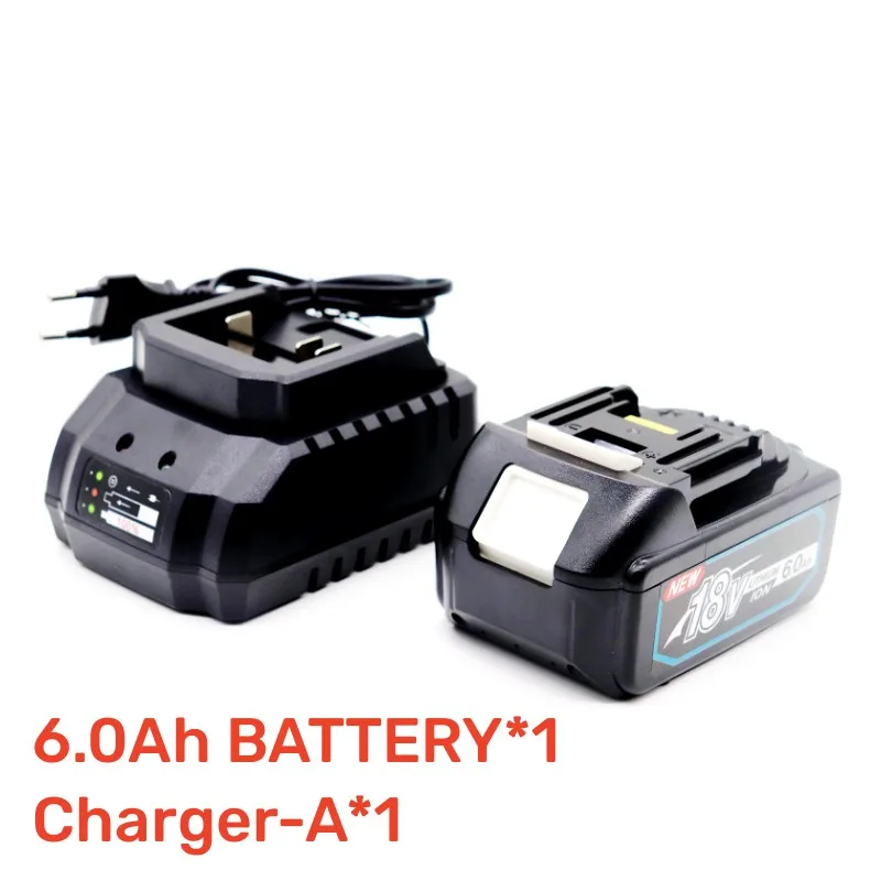 2023 New Upgraded 18V 6000mAh Makita Rechargeable Power Tools Battery BL1860 BL1850 BL1840 BL1830 Replacement Lithium Battery
