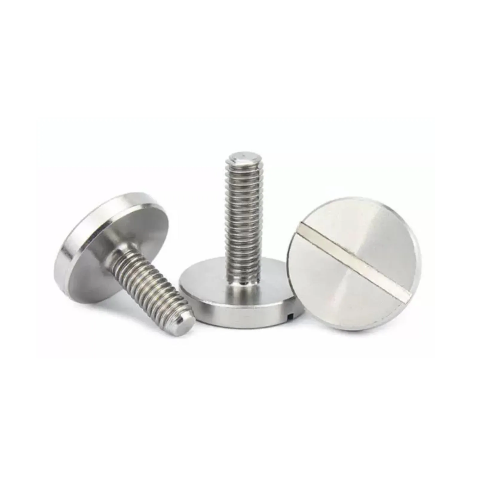 1/5pcs GB833 M2 M2.5 M3 M4 M5 M6 M8 M10 304 Stainless Steel Big Large Truss Slotted Round Head Screw Bolt