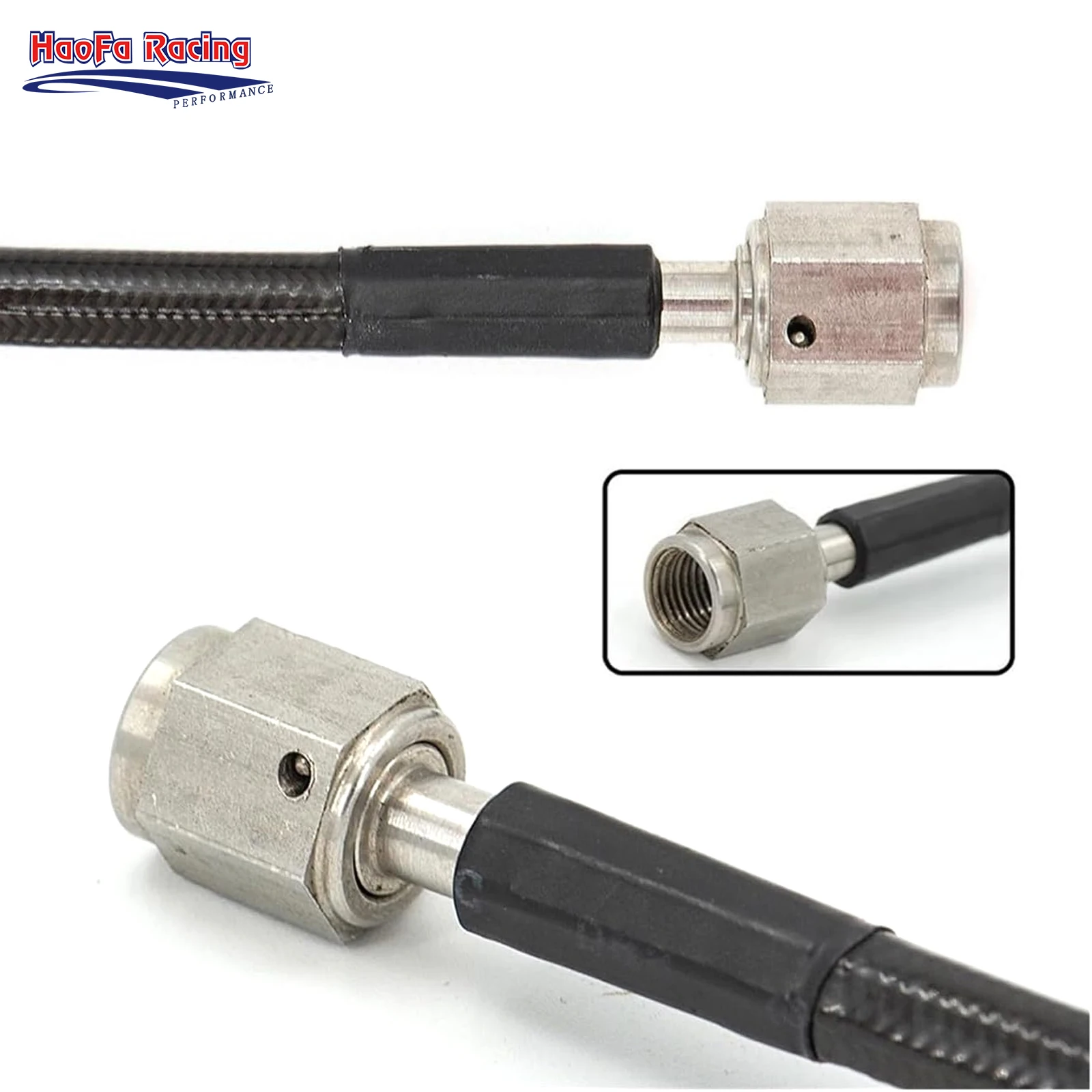 AN3 ブレーキホース M10*1 アクセサリーオートバイブ - Braided Line のレビューと価格