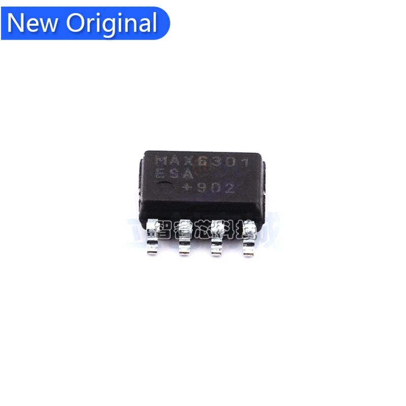 5Pcs/lot New Original MAX6301ESA+T package SOIC-8 open drain or open collector circuit power monitor IC Electronic Components