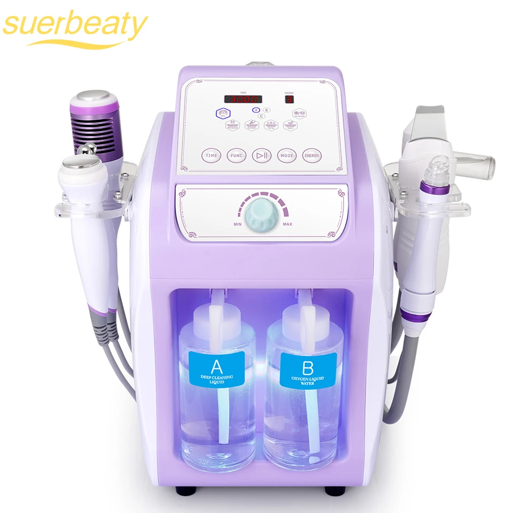 

Dermabrasion Facial Machine 6 in 1 Skin Rejuvenation Water Dermabrasion Machine Hydra Aqua Deep Cleaning Skin Care Device