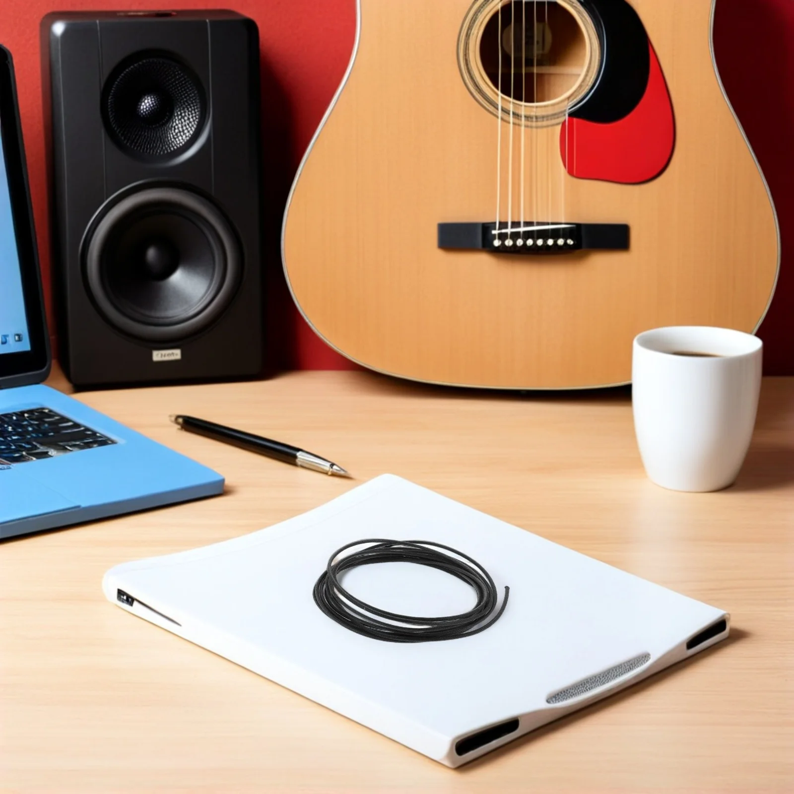 

10Ft Waxed Cloth Pushback Wiring Kit for Electric Guitar and Bass Smooth Connection Unplug Design for Stage and Studio