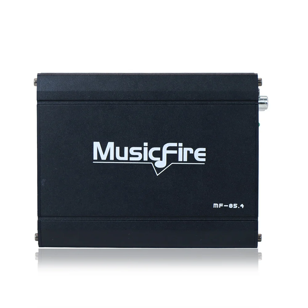 Car modification DIY car enthusiast feverClass AB 4-Channel Car Audio Unit 100W4 4 Ohms for Fitment 10.5-14.8V 105dB SNR