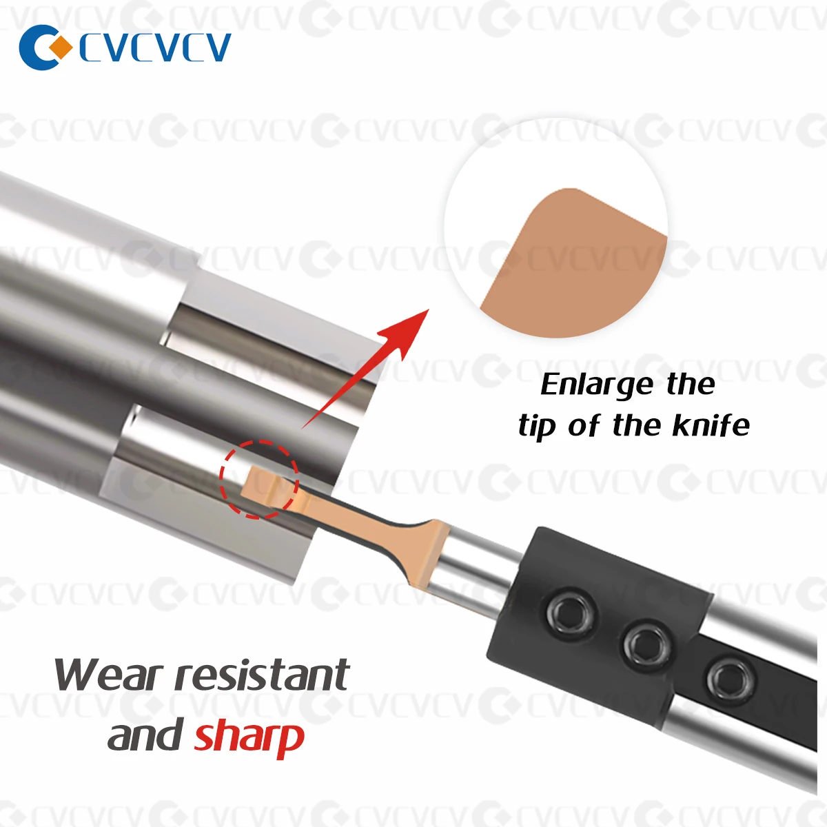 MVR series End Face Arc Anti-Seismic ขนาดเล็กรูรับแสงเครื่องมือที่น่าเบื่อ MVR6 MVR8 ร่องเครื่องมือที่น่าเบื่อ CNC เครื่องกลึง Groove เครื่องตัด