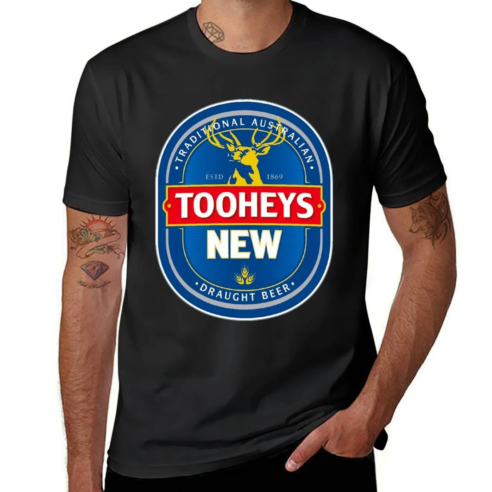 vol.1 Tooheys old Brewery Irish Whiskey logo brewery local T-Shirt cute tops for a boy T-shirts for men cotton