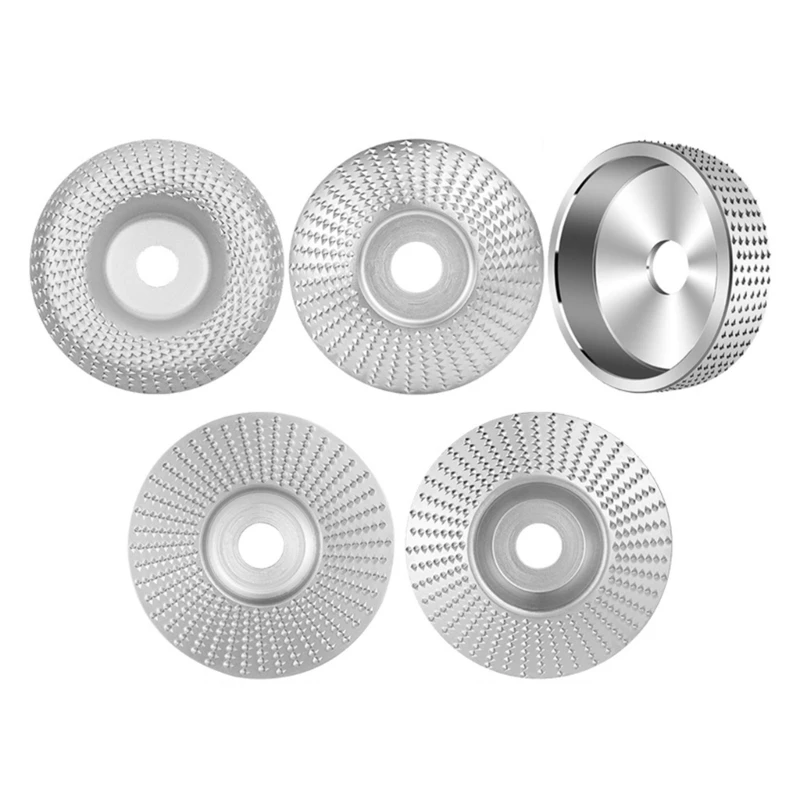 Durable Carving Sanding Discs Woodworking Polishing Discs Circular Grinding Wheel set 5pcs/set for Angle Grinder