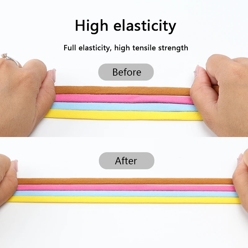 Diamond Cross Locks Shoelaces Without Ties Elastic Laces Sneakers Kids Adult No Tie Shoe laces Flat Shoelace Shoes Accessories image 5
