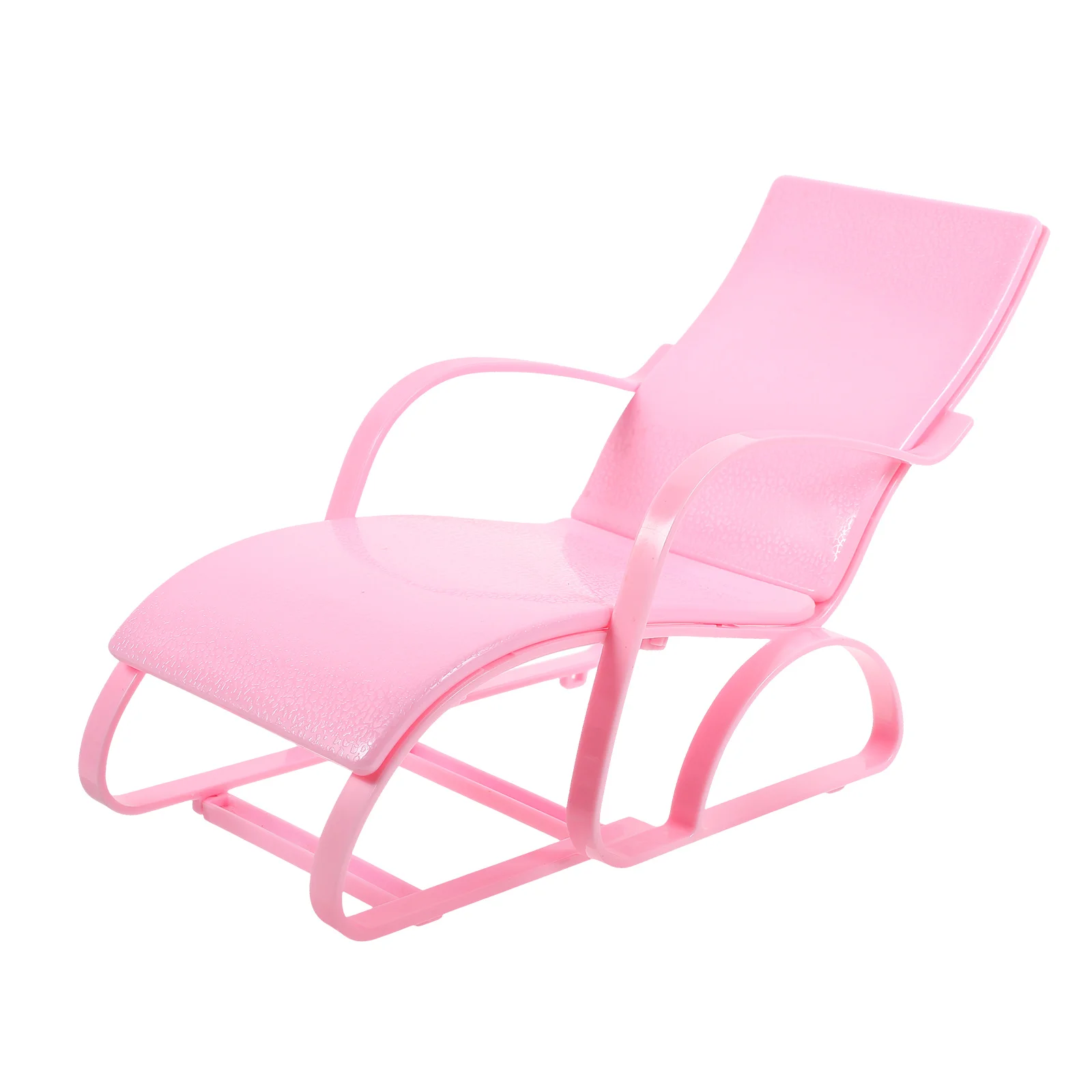 Chaise de plage pour enfants, faux meubles, décor, modèle micro-paysage, mini rose, jouets pour enfants, 1700x1100x800cm